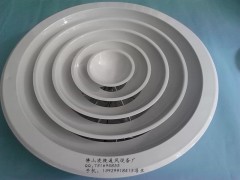 铝合金圆形百叶风口（凌骏厂家直供）图1